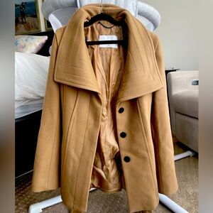 Xs babaton camel jacket (aritzia)